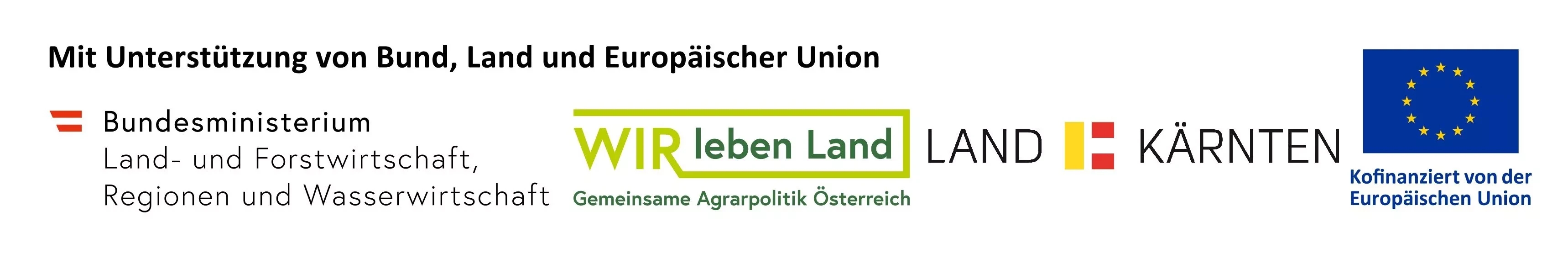 Gefördert von Bund, Land Kärnten und der Europäischen Union - mehr erfahren